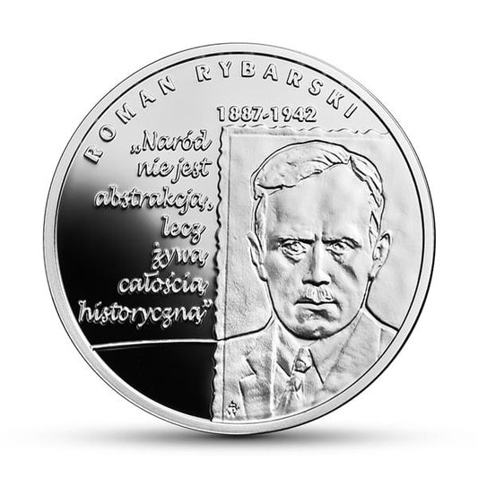 10 zł Wielcy polscy ekonomiści – Roman Rybarski 2019
