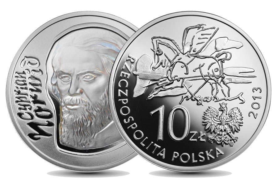10 zł Cyprian Kamil Norwid 2013